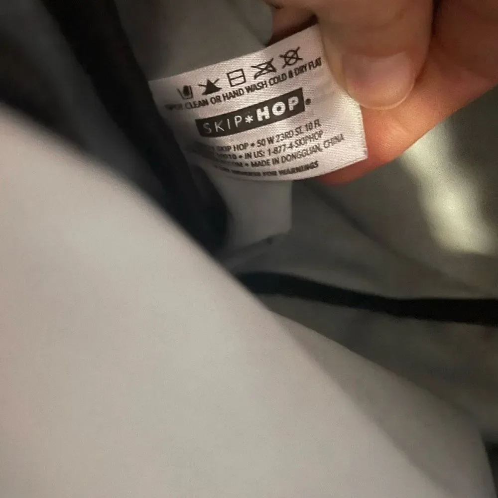 Skip‎ + Hop Black Diaper and Bottle Baby Bag